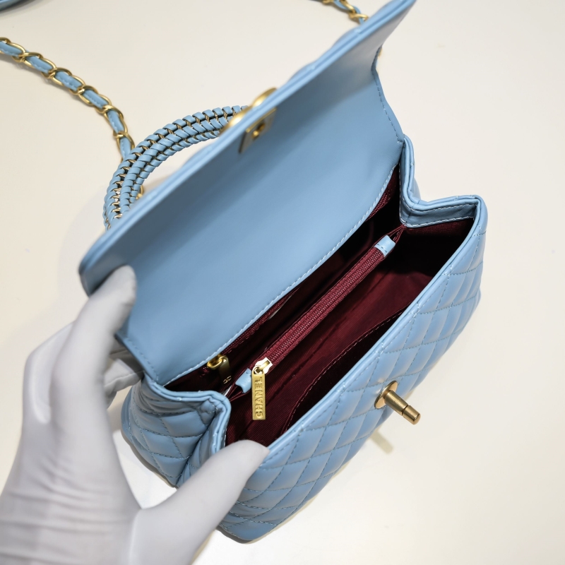 Ch**el top handle bags